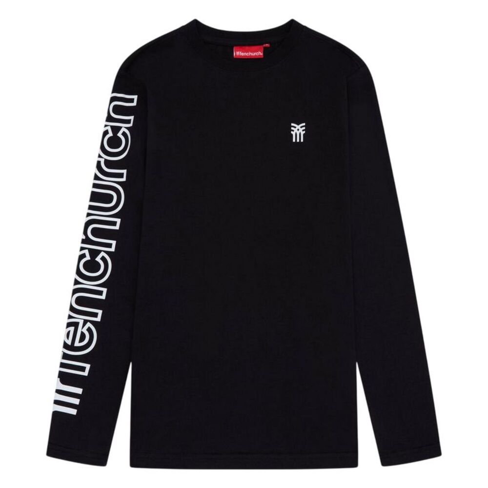 Fenchurch Mens Walsh Regular T-Shirt / Black